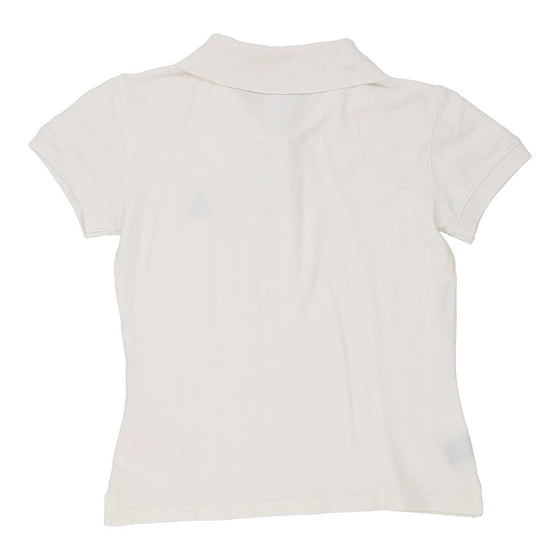 Le Coq Sportif Polo Shirt - Small White Cotton polo shirt Le Coq Sportif   