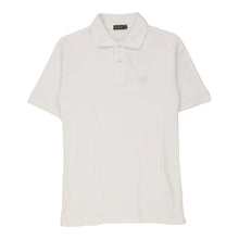  Henry Cottons Polo Shirt - Small White Cotton polo shirt Henry Cottons   