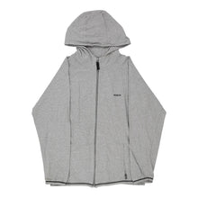  Asics Hoodie - Large Grey Cotton hoodie Asics   