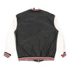 New Collection Baseball Jacket - Medium Black Faux Leather baseball jacket New Collection   