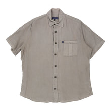  Trussardi Short Sleeve Shirt - XL Beige Cotton short sleeve shirt Trussardi   