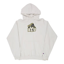 BYU Champion College Hoodie - Medium White Cotton hoodie Champion   