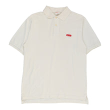  Aki Polo Shirt - Small White Cotton polo shirt Aki   