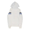 Champion Spellout Hoodie - Small White Cotton Blend hoodie Champion   