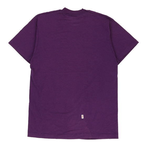 Screen Stars T-Shirt - Large Purple Cotton Blend t-shirt Screen Stars   