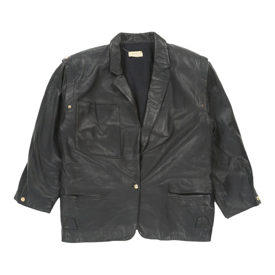 Complice Leather Jacket - Large Black Leather leather jacket Complice   