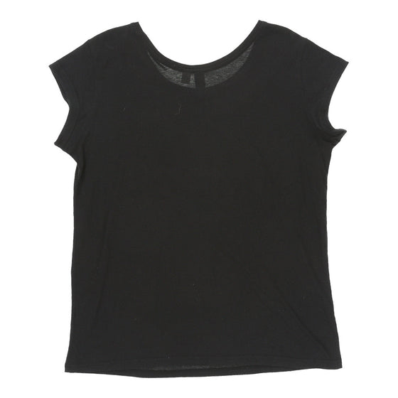Adidas Spellout T-Shirt - Medium Black Cotton t-shirt Adidas   