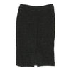 Armani Mini Mini Skirt - 28W UK 8 Black Wool Blend mini skirt Armani   