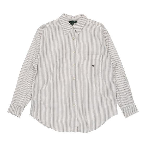 Ralph Lauren Striped Shirt - Large White Cotton shirt Ralph Lauren   