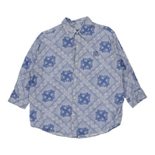  Ralph Lauren Patterned Shirt - Medium Blue Cotton Blend patterned shirt Ralph Lauren   