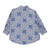 Ralph Lauren Patterned Shirt - Medium Blue Cotton Blend patterned shirt Ralph Lauren   