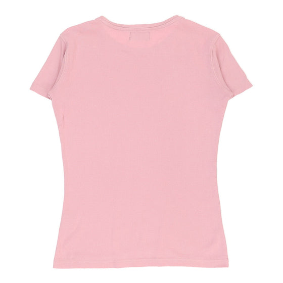 Vintage Kappa T-Shirt - Medium Pink Cotton t-shirt Kappa   