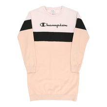  Vintage Champion Sweatshirt Dress - Medium Block Colour Cotton Blend sweatshirt dress Champion   