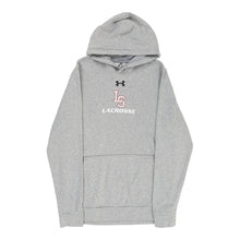  Lacrosse Under Armour Hoodie - Small Grey Cotton Blend hoodie Under Armour   