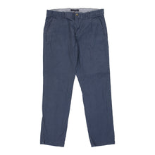  Tommy Hilfiger Trousers - 35W UK 14 Blue Cotton trousers Tommy Hilfiger   