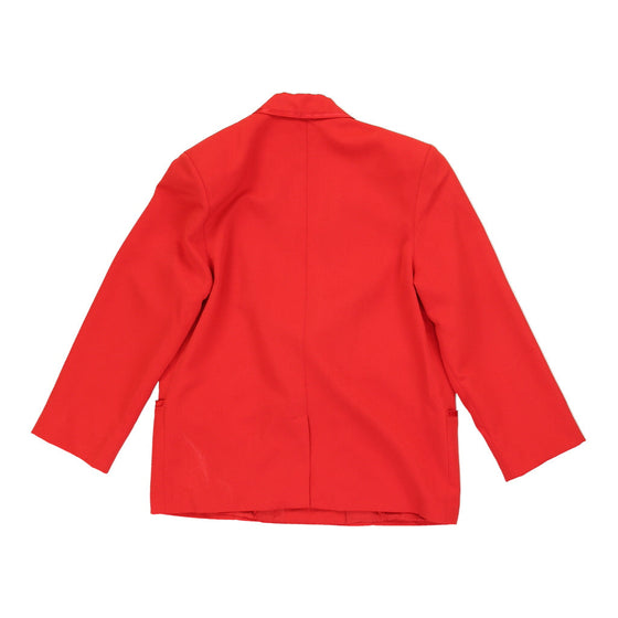 Vintage Unbranded Blazer - XL Red Cotton blazer Unbranded   