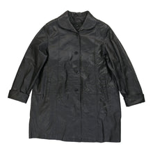  Vintage Unbranded Leather Jacket - 2XL Black Leather leather jacket Unbranded   