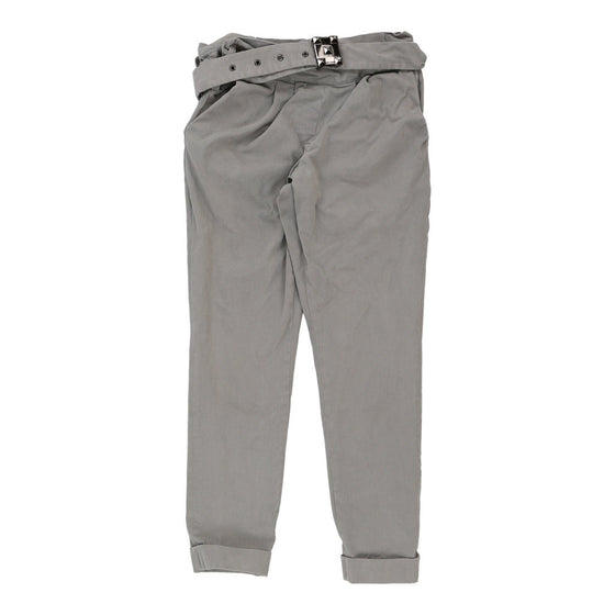 Just Cavalli Trousers - 28W UK 8 Grey Cotton Blend trousers Just Cavalli   