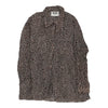 Wallis Animal Print Blouse - Medium Brown Viscose blouse Wallis   