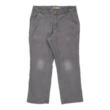  Carhartt Trousers - 35W 27L Grey Cotton trousers Carhartt   