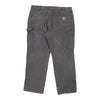 Lightly Worn Carhartt Carpenter Trousers - 37W 28L Grey Cotton carpenter trousers Carhartt   