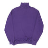 Vintage Champion 1/4 Zip - XL Purple Cotton 1/4 zip Champion   
