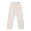 Vintage Valentino Jeans - 32W UK 12 White Cotton jeans Valentino   