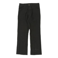  Vintage Wrangler Trousers - 32W UK 12 Black Cotton Blend trousers Wrangler   