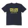 Vintage Ron Weiser Bayside T-Shirt - Medium Navy Cotton t-shirt Bayside   