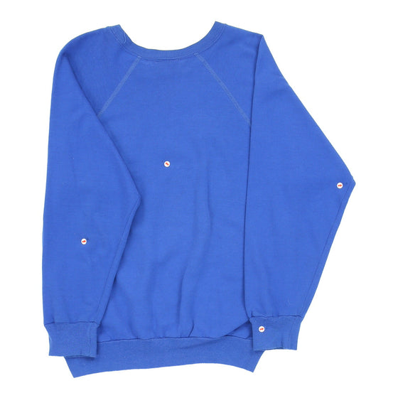 Vintage Izod Sweatshirt - Large Blue Cotton Blend sweatshirt Izod   