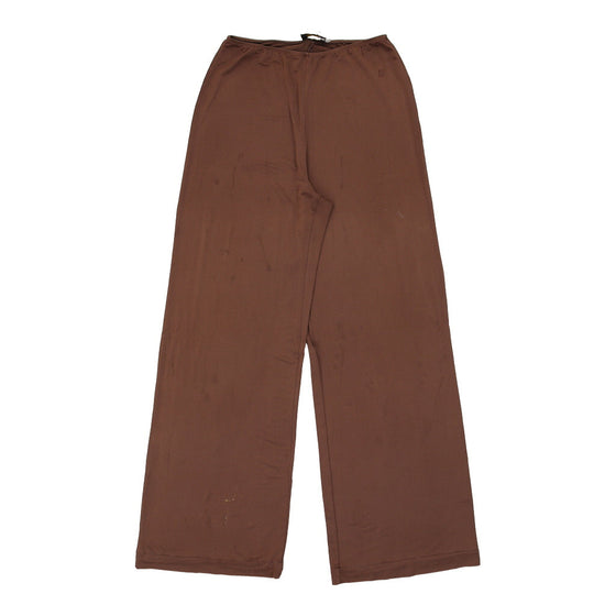 Vintage Fendi Trousers - Large Brown Polyester trousers Fendi   
