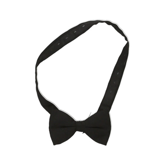 Vintage Unbranded Bow Tie - No Size Black Cotton bow tie Unbranded   