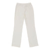 Vintage Moncler Trousers - 28W UK 8 White Cotton trousers Moncler   