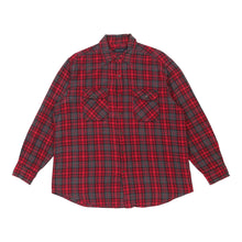  Vintage Faded Glory Flannel Shirt - Large Red Cotton flannel shirt Faded Glory   