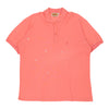 Vintage Conte Of Florence Polo Shirt - Large Pink Cotton polo shirt Conte Of Florence   