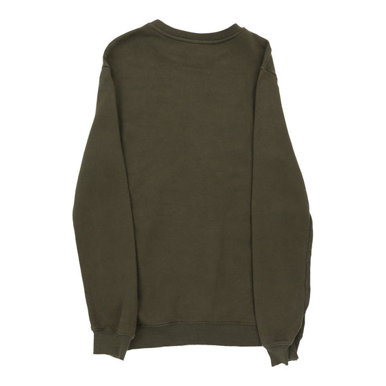 Vintage H&M Sweatshirt - XS Khaki Cotton sweatshirt H&M   