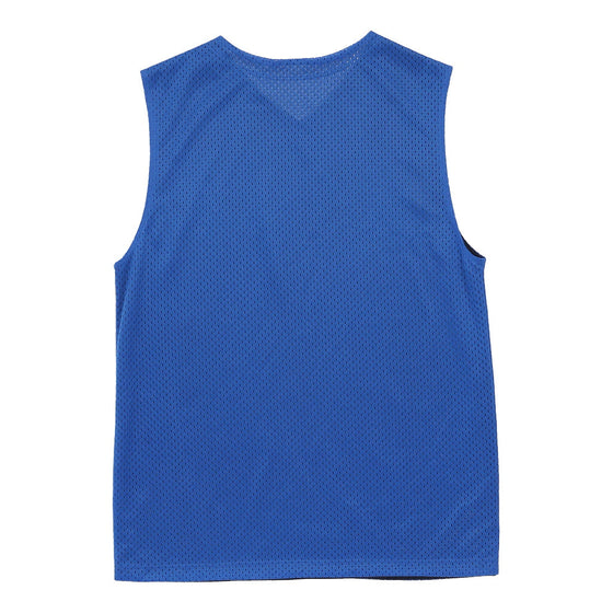 Vintage Unbranded Vest - Medium Blue Polyester vest Unbranded   