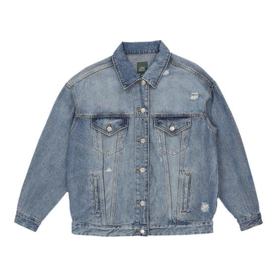 Vintage Wild Fable Denim Jacket - Small Blue Cotton denim jacket Wild Fable   
