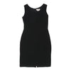Vintage David Warren Sheath Dress - XS Black Polyester sheath dress David Warren   