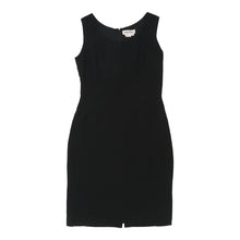  Vintage David Warren Sheath Dress - XS Black Polyester sheath dress David Warren   