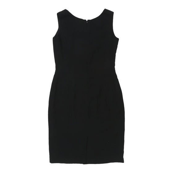 Vintage David Warren Sheath Dress - XS Black Polyester sheath dress David Warren   