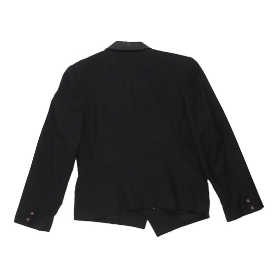 Vintage Unbranded Blazer - Small Black Wool blazer Unbranded   