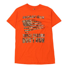  Mossy Oak T-Shirt - Medium Orange Cotton t-shirt Mossy Oak   