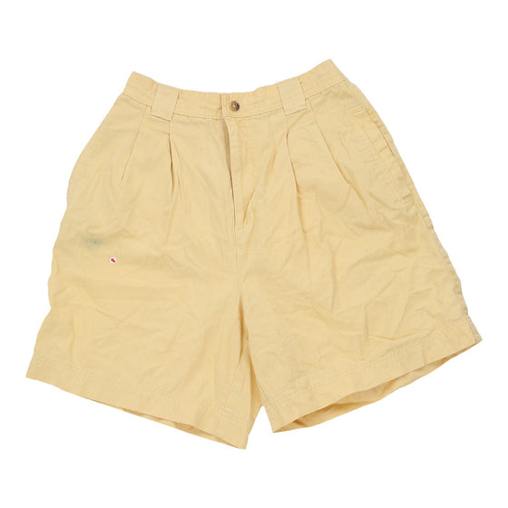 Vintage White Stag Shorts - 26W UK 8 Yellow Cotton shorts White Stag   