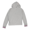 Vintage Asics Hoodie - Small Grey Cotton hoodie Asics   