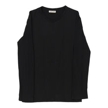  Vintage Armani Long Sleeve T-Shirt - XL Black Polyester long sleeve t-shirt Armani   