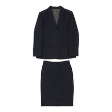  Vintage Les Copains Full Suit - Medium Navy Wool full suit Les Copains   