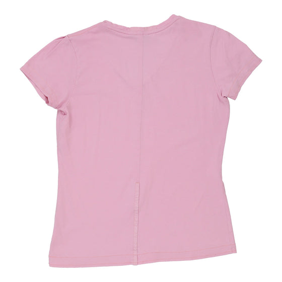 Vintage Diadora T-Shirt - XL Pink Cotton t-shirt Diadora   