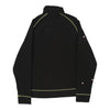 Vintage Asics Track Jacket - Large Black Cotton track jacket Asics   