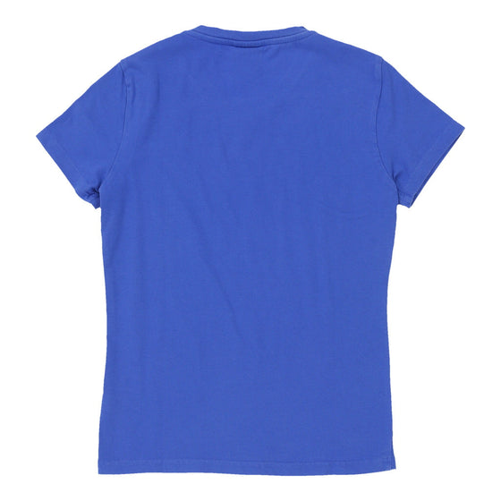Vintage Adidas T-Shirt - Medium Blue Cotton t-shirt Adidas   